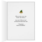 Funny Lady Questions Side Effects Card