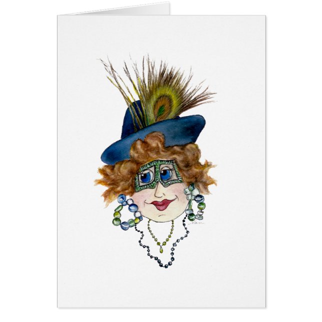 Funny Lady with advice about mother and daughter (Front)