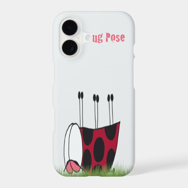 Funny Ladybug Dead Bug Yoga Pose (Back)
