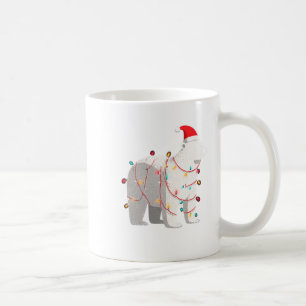 Funny Lar Bear Christmas Graphics Animal Lights Lo Coffee Mug