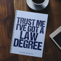 Funny Law School Graduation Personalised Lawyer