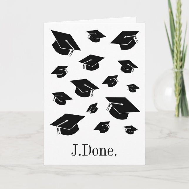 Funny Law School (JD) Congratulations Graduation Card (Front)