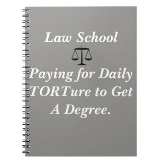 Funny Law School Notebook