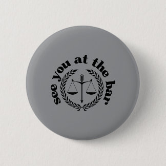 Funny Law School Student Shirt Law School 6 Cm Round Badge