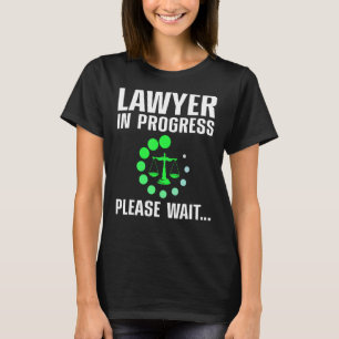 Funny Law Student Art Men Women Lawyer Law School  T-Shirt