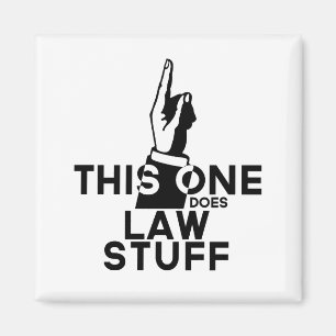 Funny Law Vintage - Lawyer Paralegal This One Magnet