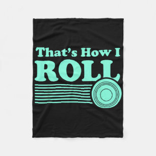 Funny Lawn Bowls Shirt For Men And Women Lawn Bowl Fleece Blanket
