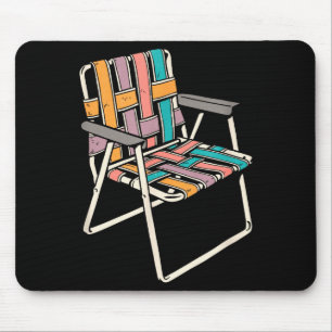 Funny Lawn Chair Casual Summer Margarita Shirt For Mouse Pad