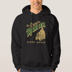 Funny Lawn Mower Cowboy Lawn Ranger Yard Work Lawn Hoodie