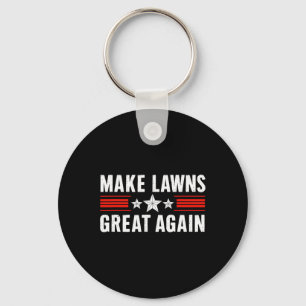 Funny Lawn Mower Dad Gardener Make Lawns Great Aga Key Ring