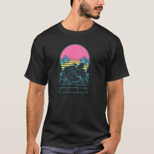 Funny Lawn Mowing Landscaping Garderner 80s 90s Re T-Shirt