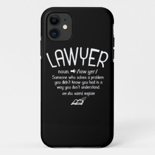 Funny Lawyer Definition Case-Mate iPhone Case