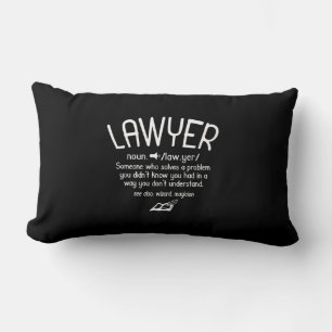 Funny Lawyer Definition Lumbar Cushion