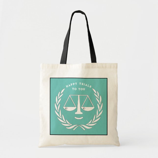 Funny Lawyer Gift Tote Bag (Front)
