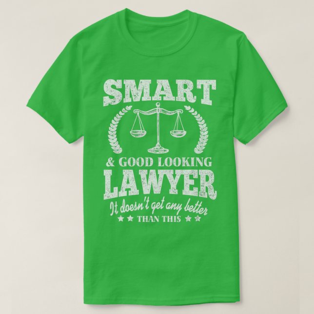Funny Lawyer Law School Attorney Tee (Design Front)