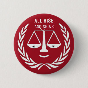 Funny Lawyer Novelty Gift Button