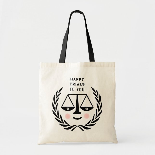 Funny Lawyer Tote Bag (Front)