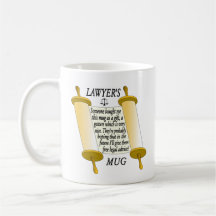  Funny Lawyer's Mug. Lawyer