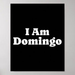 Funny Lazy Adult Halloween Costume Domingo Chelore Poster