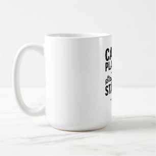 Funny Lazy Cat Quote Cancel Plans Stay With Cat T- Coffee Mug