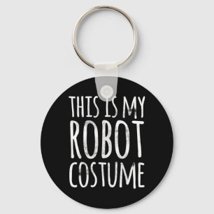 Funny Lazy Halloween Key Ring