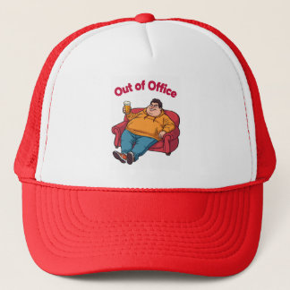 Funny Lazy Man Cap - Humorous Cap