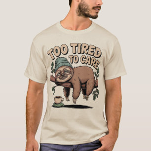 Funny Lazy Quote Design T-Shirt