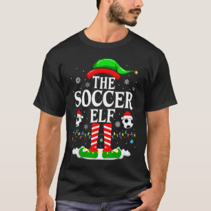 Funny Leaf Clover Shamrock Playing Soccer Boys St. T-Shirt