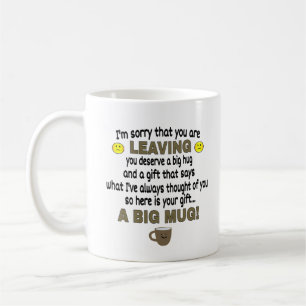 Funny Leaving Gift For Coworker Colleague Coffee Mug