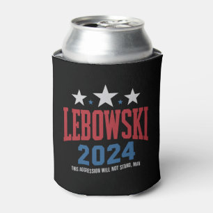 Funny Lebowski Political Election Vote 2024 Can Cooler