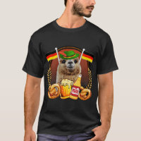 Funny Lederhosen Alpaca German Beer Drinkers Oktob