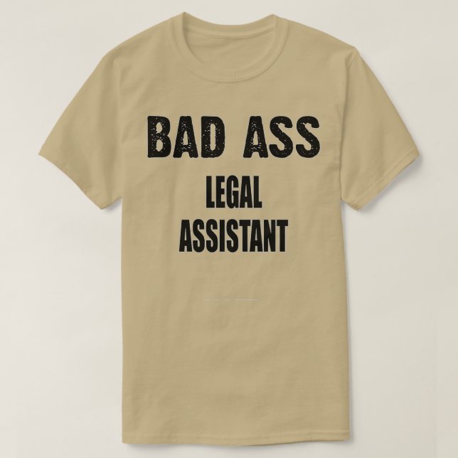 Funny Legal Assistant Gift For Men Women 1 T-Shirt (Design Front)