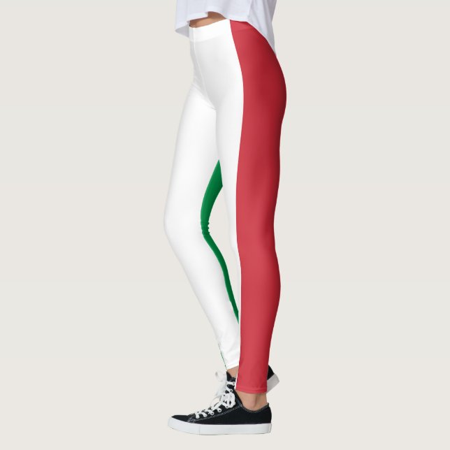 Funny Leggings flag Italy |Super Christmas Gifts (Left)