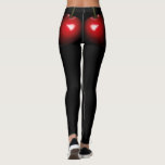 Funny Leggings with Red Sweet Chery<br><div class="desc">Funny Red Sweet Cherries Black Leggings - or Choose / Add Your Favourite Colour / text</div>