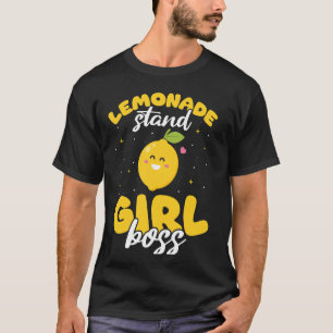 Funny Lemonade Stood Girl Boss, Lemonade Summer Va T-Shirt