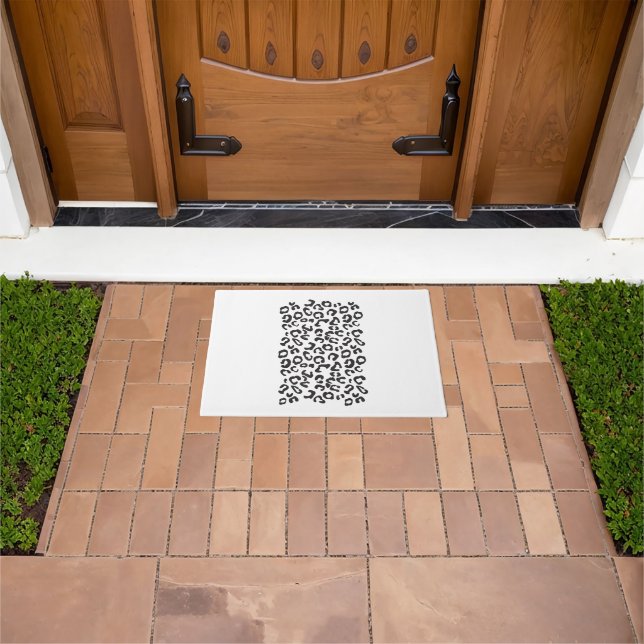Funny Leopard Animal Doormat (Outdoor)