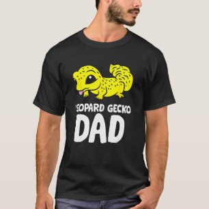 Funny Leopard Gecko Dad Reptile Gecko Animal Leopa T-Shirt