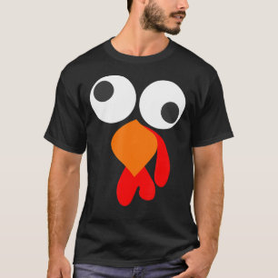 Funny Leopard Pumpkin Print Halloween Thanksgiving T-Shirt