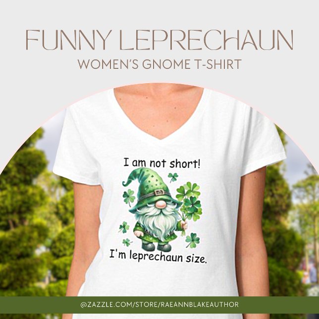 Funny Leprechaun Gnome T-Shirt (Creator Uploaded)