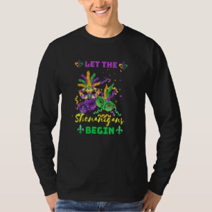 Funny Let The Shenanigans Begin Cool Mardi Gras Ma T-Shirt