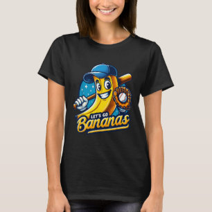 Funny Lets Go Bananas Cute Banana Fruit Lover Game T-Shirt