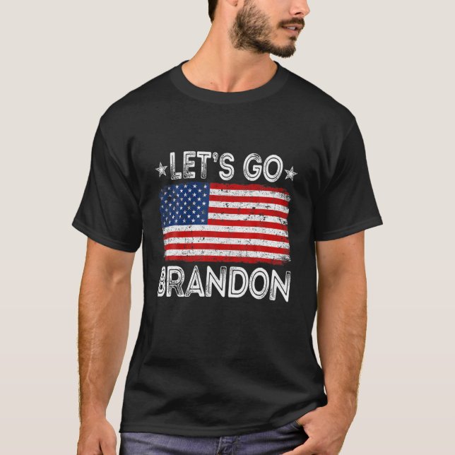 Funny Let's Go Brandon Tee Lets Go Brandon America (Front)