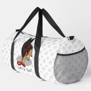 Funny Let's Go! Walk Belgian Tervuren (original) Duffle Bag