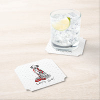 Funny Let's Go! Walk Dalmatian Dog (black 1)