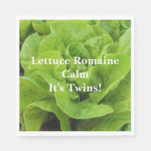 Funny Lettuce Romaine Calm Twin Napkin