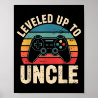 Funny Levelled Up To Uncle Video Gamers Gaming Cut