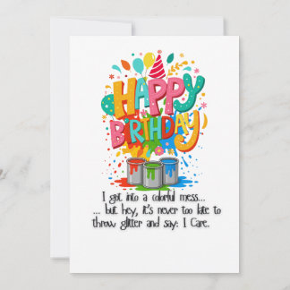 Funny LGBT French Bulldog Birthday Card – Pride