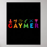 Funny Lgbt Pride Gay Gamer Video Game Lover