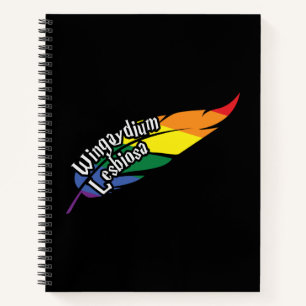 Funny LGBTQ   Play On Words   Pride   Rainbow Notebook