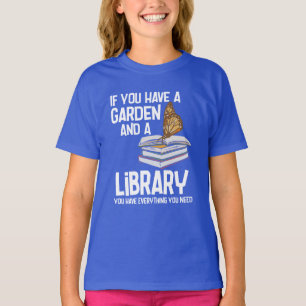 Funny Librarian and Nerd Gardener Geek Swag T-Shirt